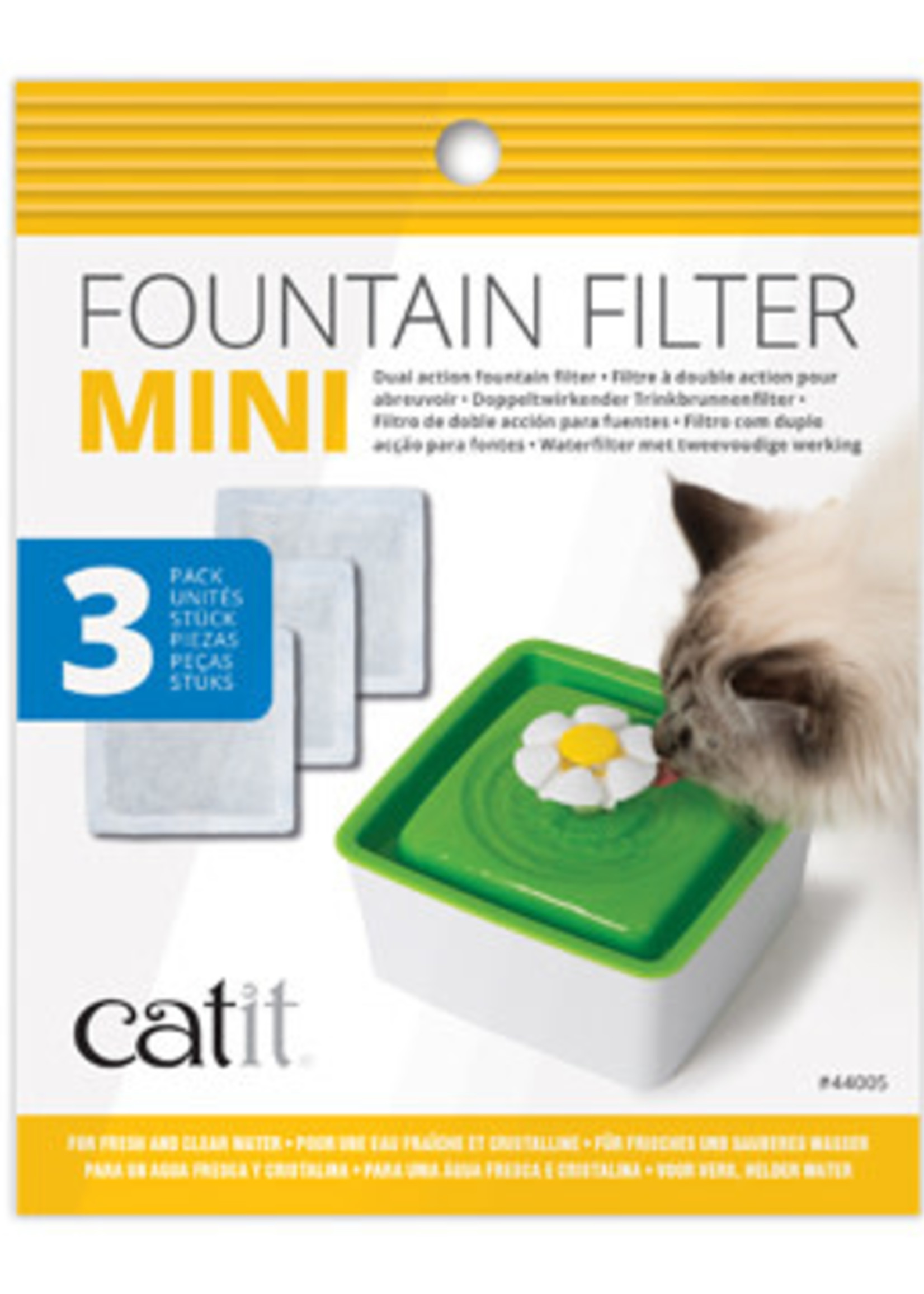 CatIt Catit Mini Fountain Filters - 3 pack