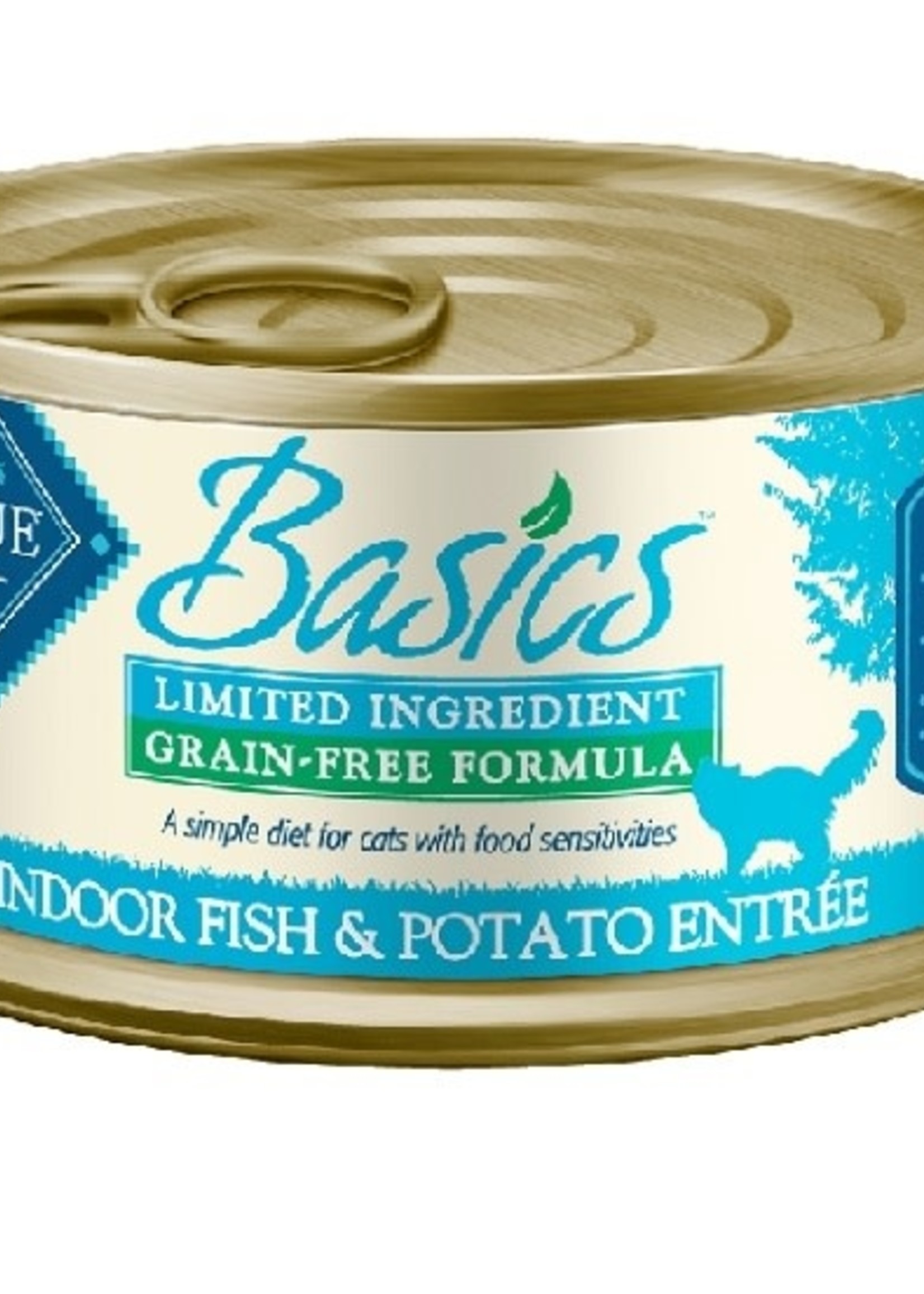 Blue Buffalo Blue Basics LID GF Cat Fish & Potato Entree 3 oz