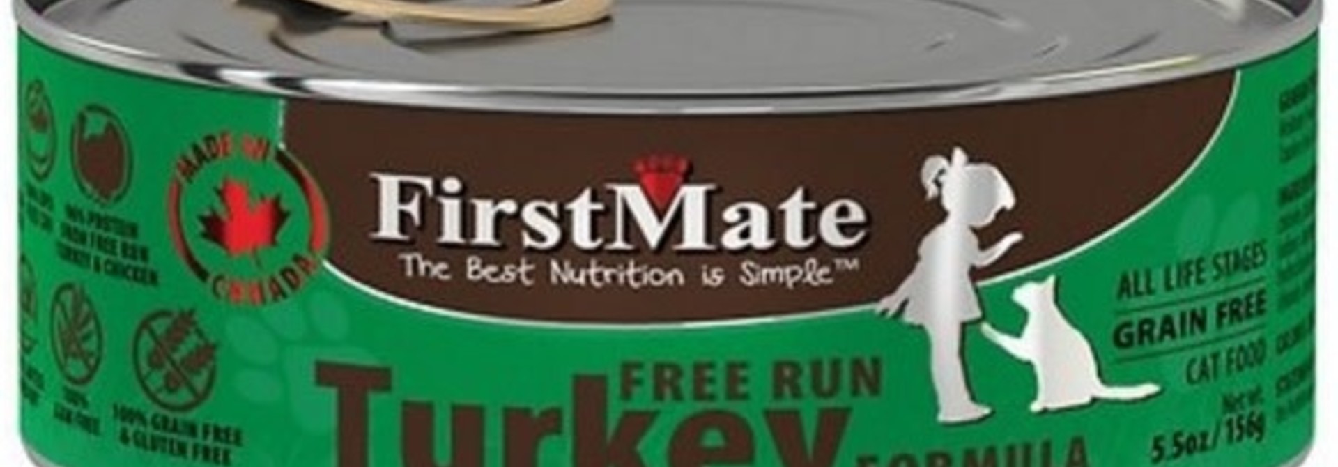 First Mate Free Run Turkey CAT-5.5oz
