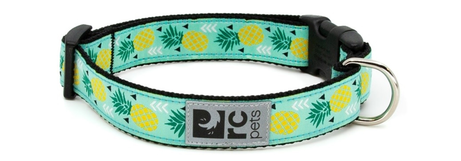 Clip Collar Medium 1" Pineapple Parade