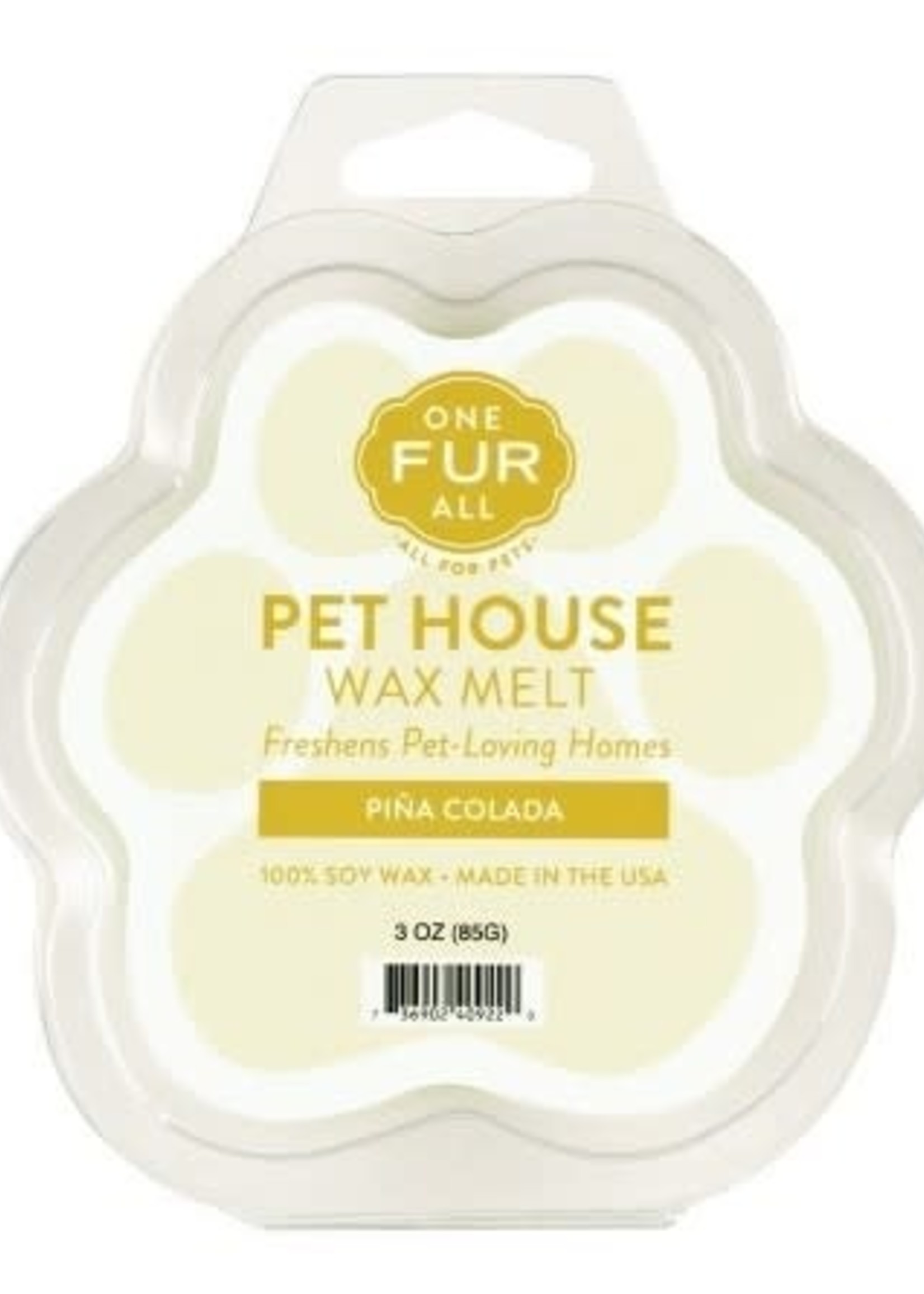 One Fur All One Fur All - Wax Melts - Pina Colada