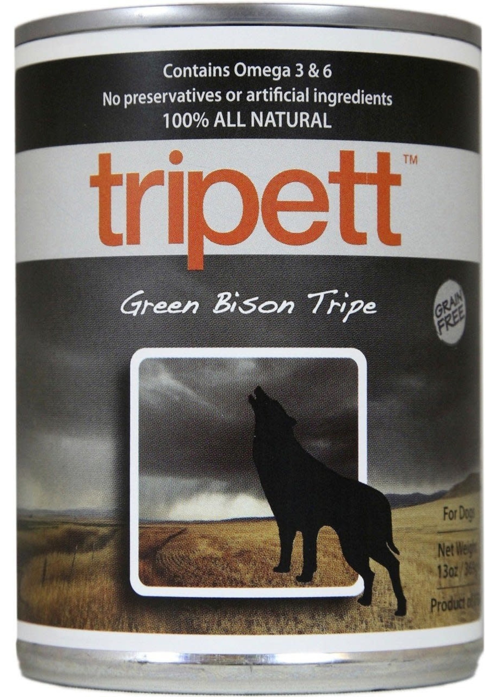 Tripett Tripett Green Bison Tripe 396g