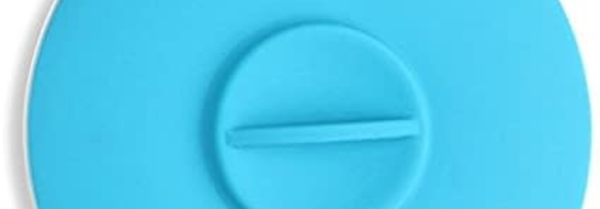 Dexas Flexible Suction Lid-Small Blue