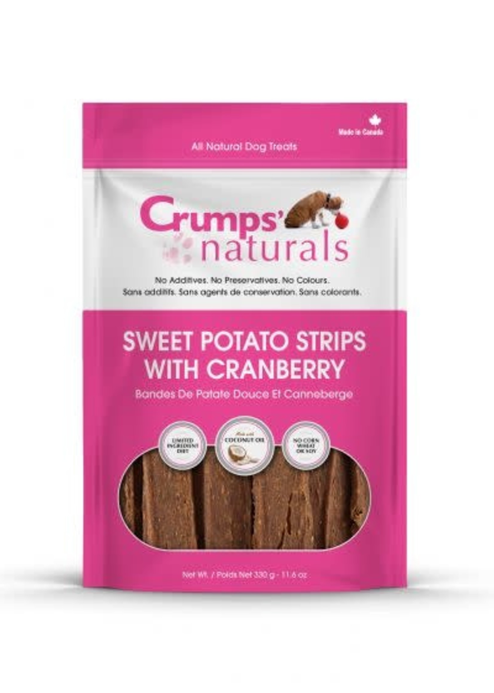 Crumps Crumps Sweet Potato Strips Cranberry 5.6oz