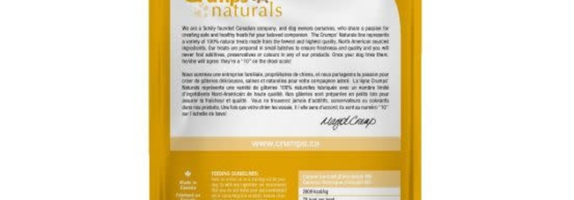 Crumps Sweet Potato & Liver 5.6oz