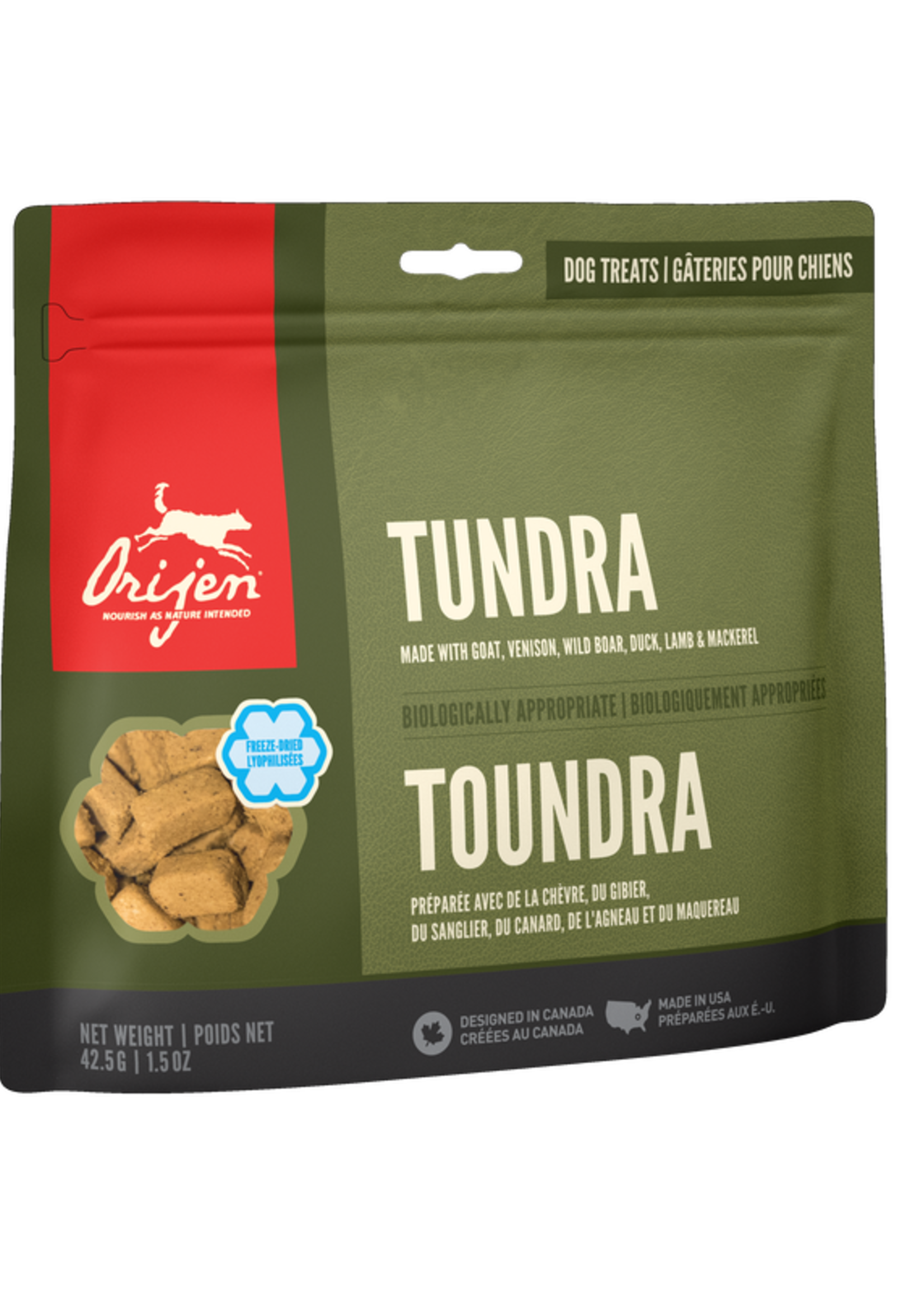 Orijen Dog ORIJEN Dog TreatsTundra 92gm