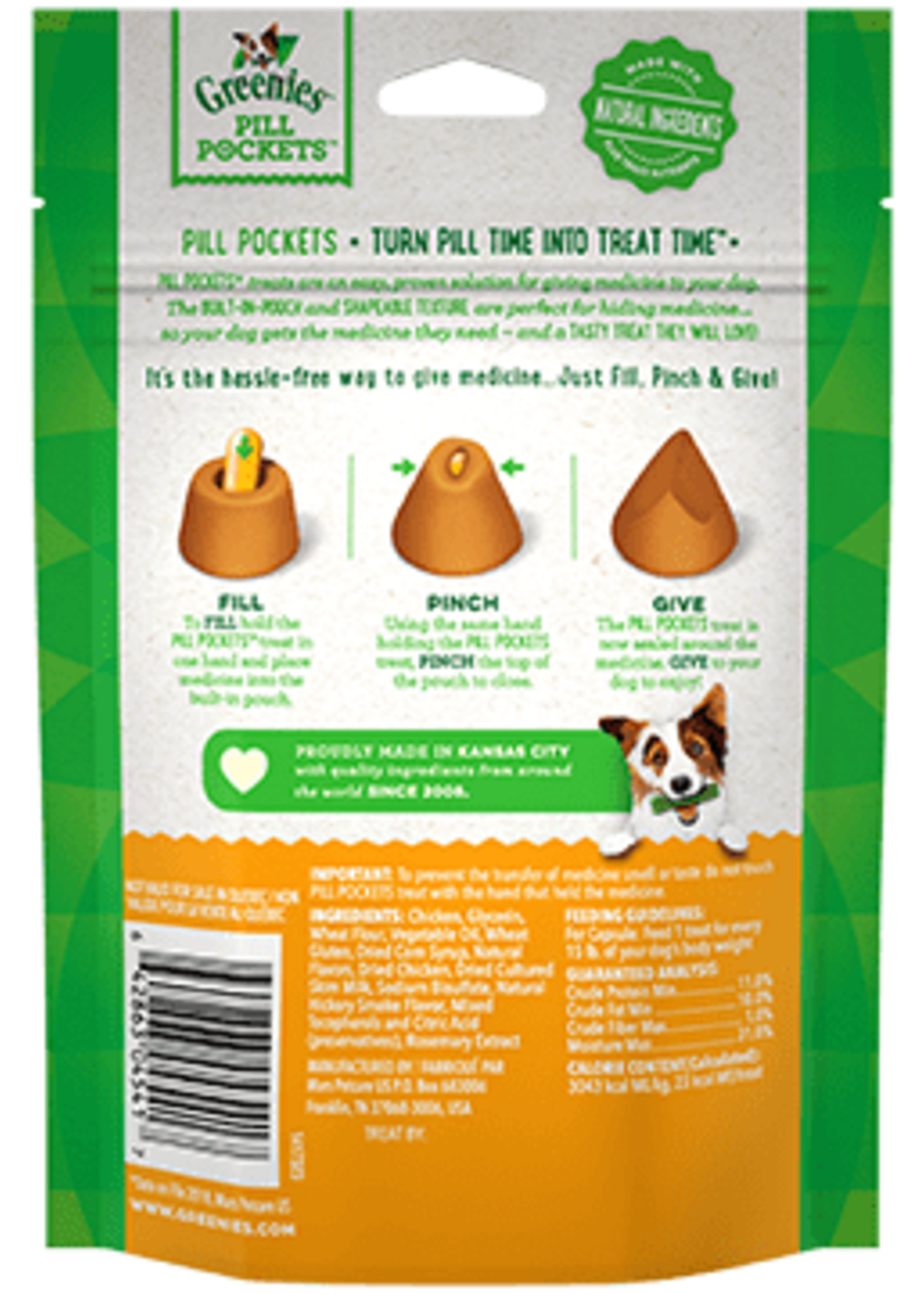 Greenies Pill Pockets Chicken 30 Capsules