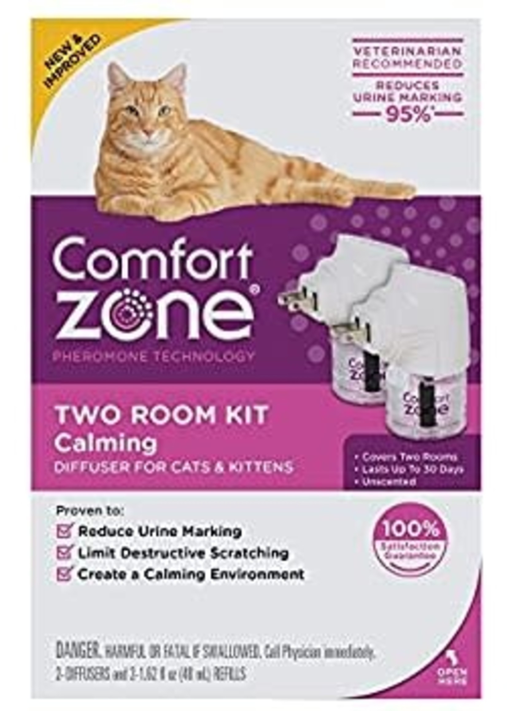 Comfort Zone Comfort Zone Cat Calming Diffuser 48ml 2 pk