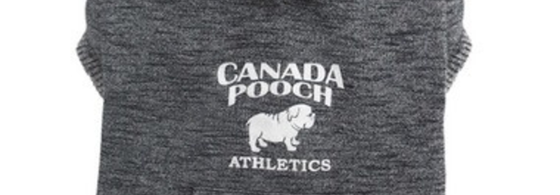 Canada Pooch Cozy Caribou Hoodie Marled Gray 20