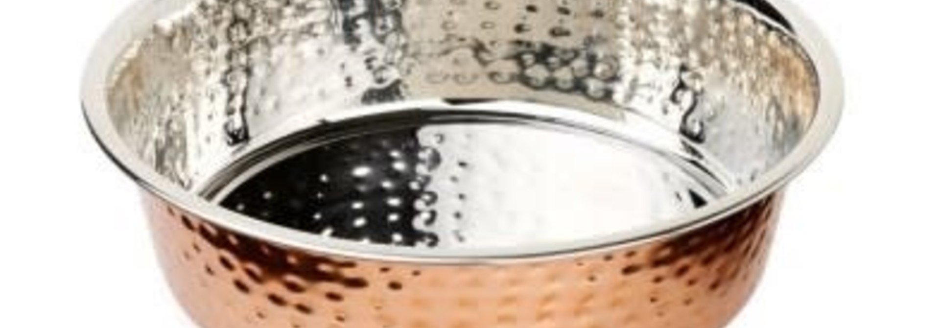 Buddy's Line SS Hammered Copper Bowl 1.06l