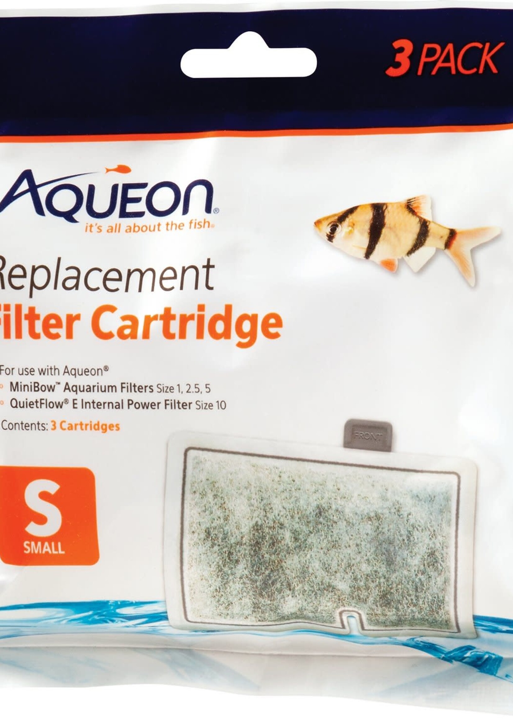 Aqueon Filter Cartridge Small 3PK