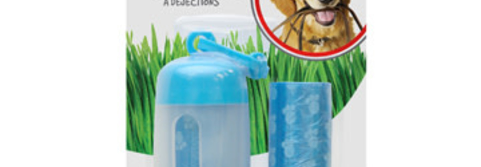 Clean-Waste Bag Dispenser-Blue