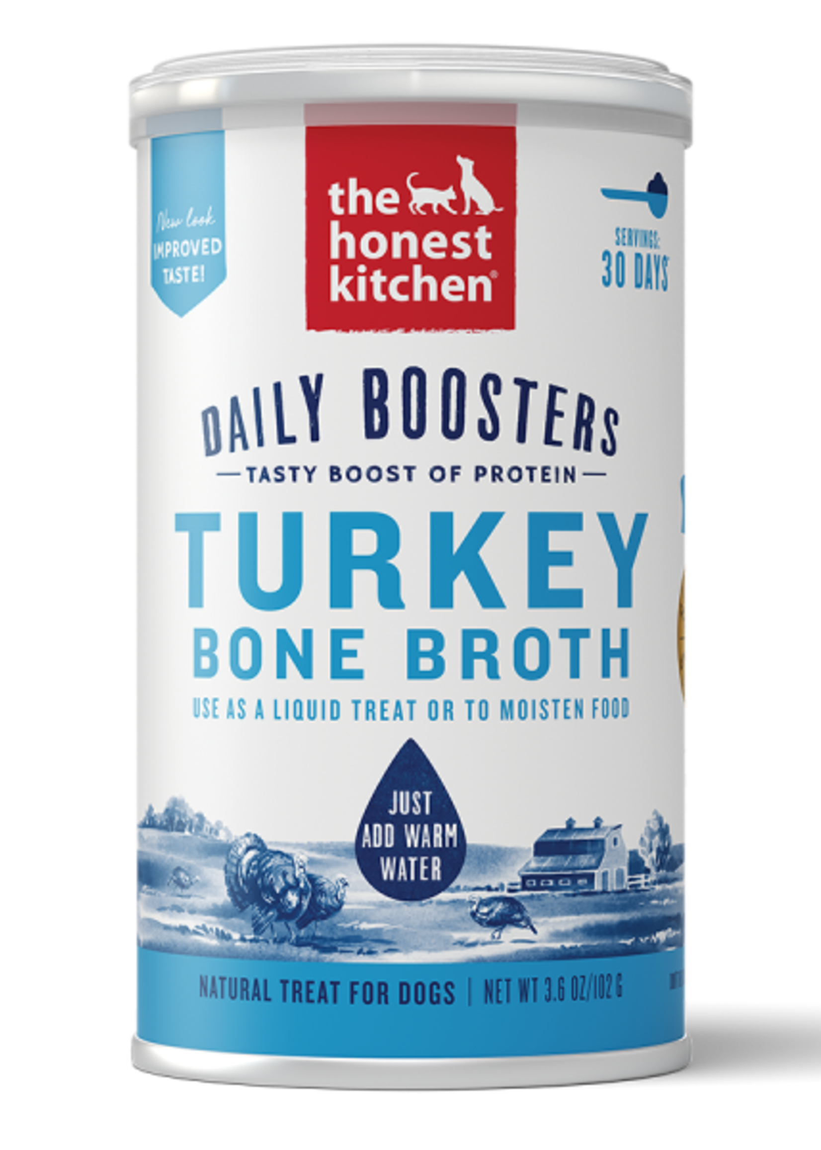 The Honest Kitchen HK Daily Boosters Instant Trky Bone Broth Turmeric