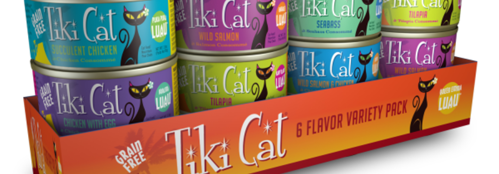 Tiki Cat Luau GF Variety Pack 12/2.8 oz
