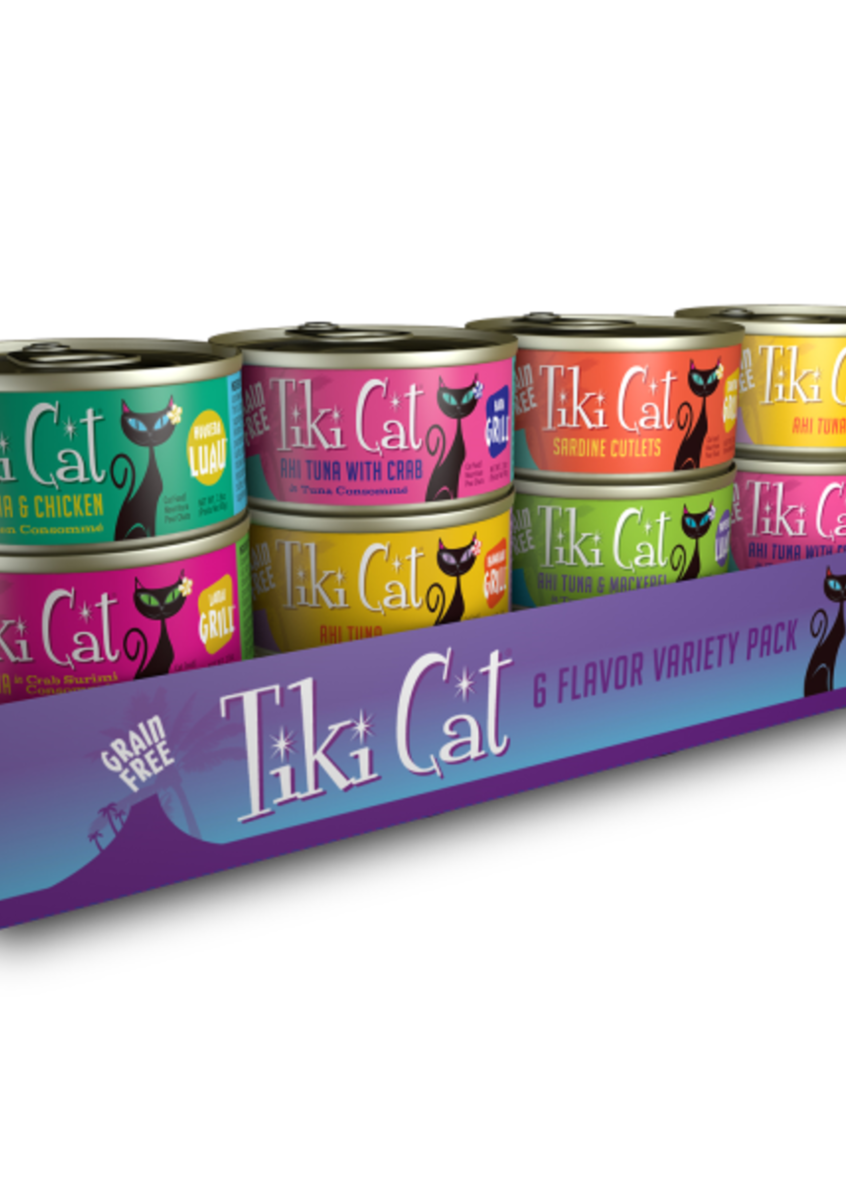 Tiki Cat Tiki Cat GF Kamehameha Grill Variety Pack 12/2.8 oz
