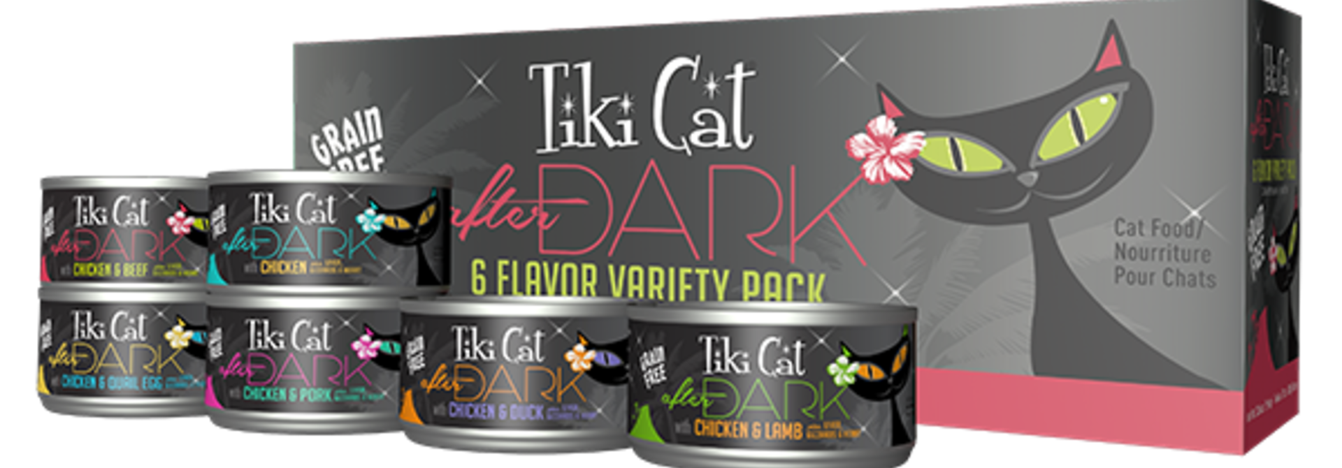 Tiki Cat After Dark GF Variety Pack 12/2.8 oz
