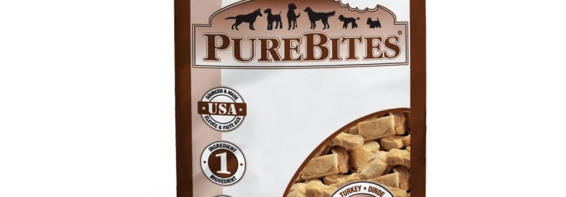 PureBites Turkey Mid 74g