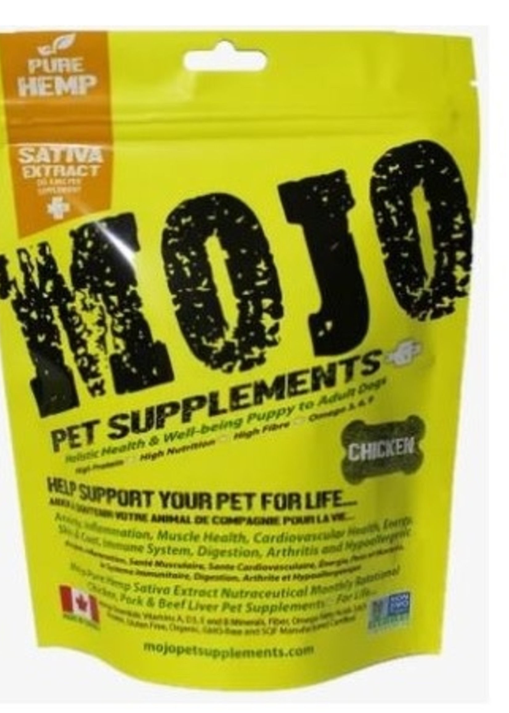Mojo Mojo Supplements Chicken w/ Hemp Sativa Oil