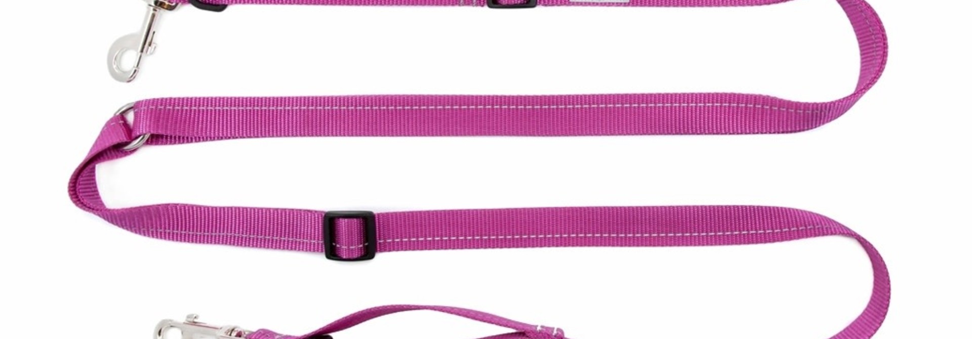 Active Leash Primary 3/4 Mulberry
