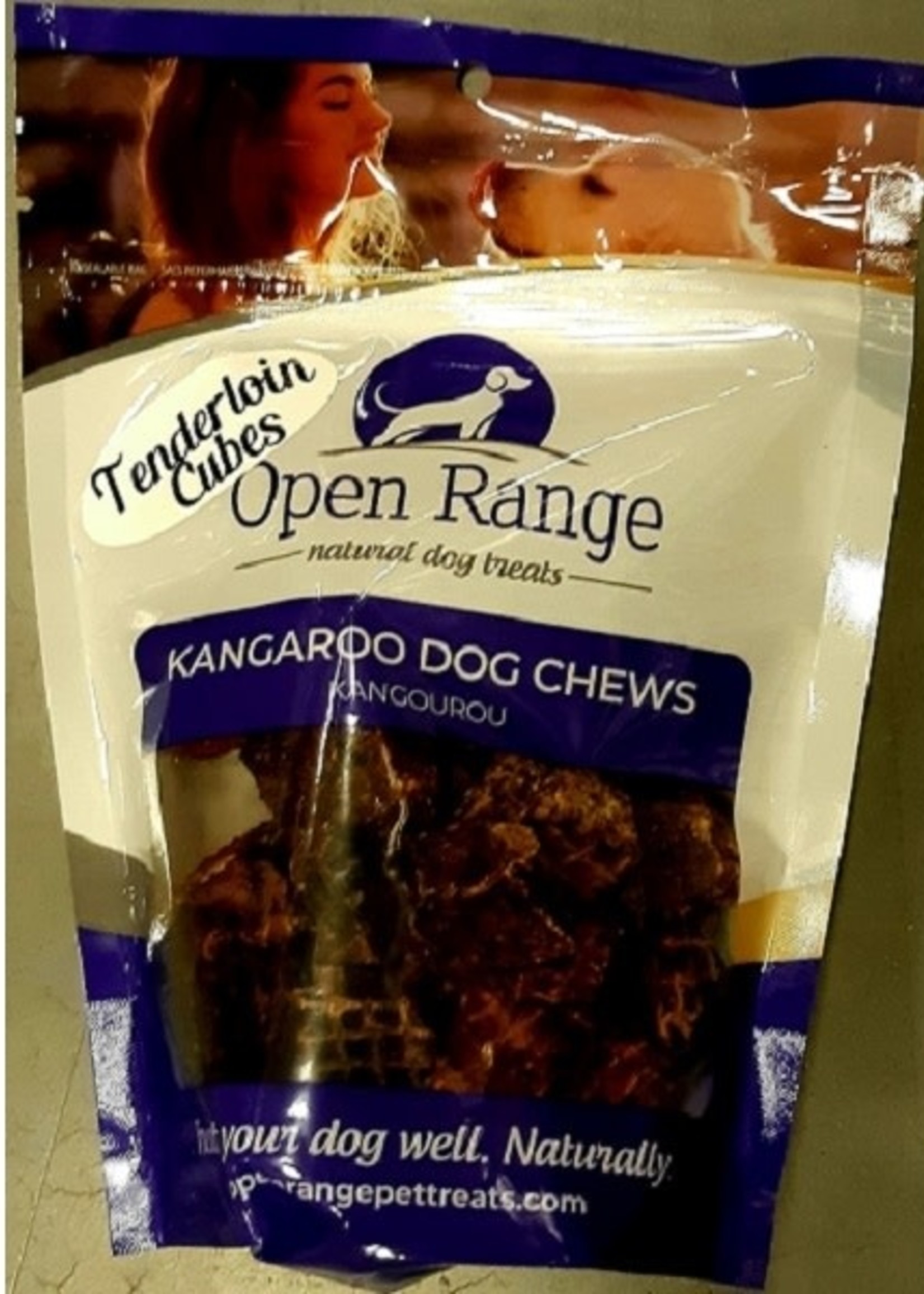 Open Range Kangaroo Tenderloin Cubes 125g