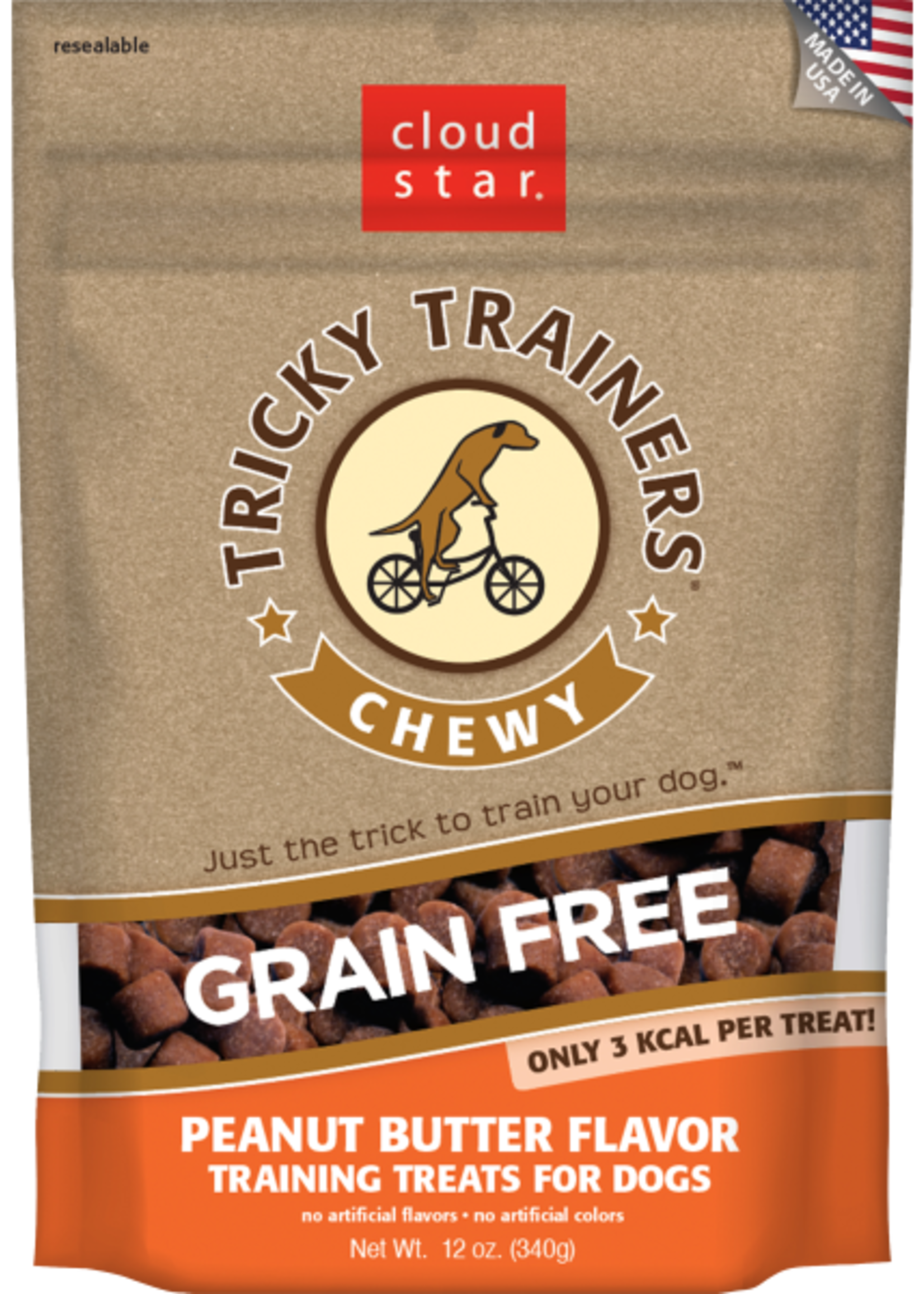 Cloud Star Tricky Trainers Peanut Butter Chewy 12 oz