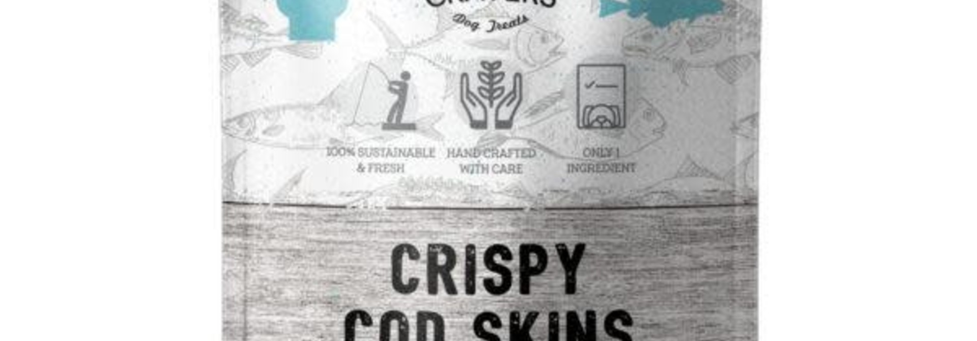 Canine Cravers Crispy Cod Skins Dog Treats