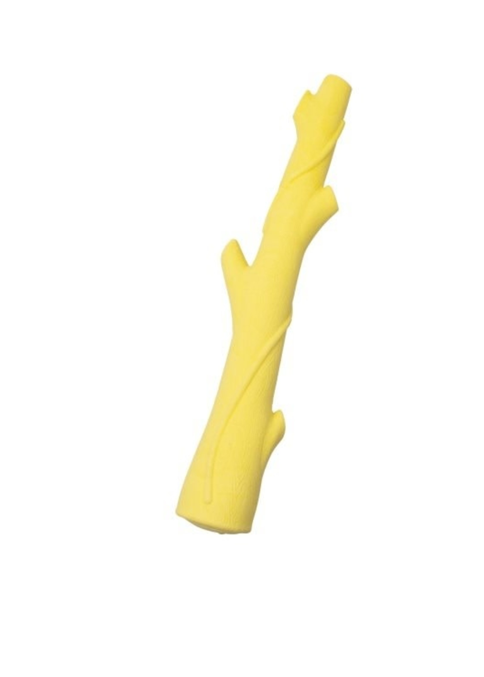 Bud'z BUDZ Dog Toy Rubber Foam Branch Yellow 11''