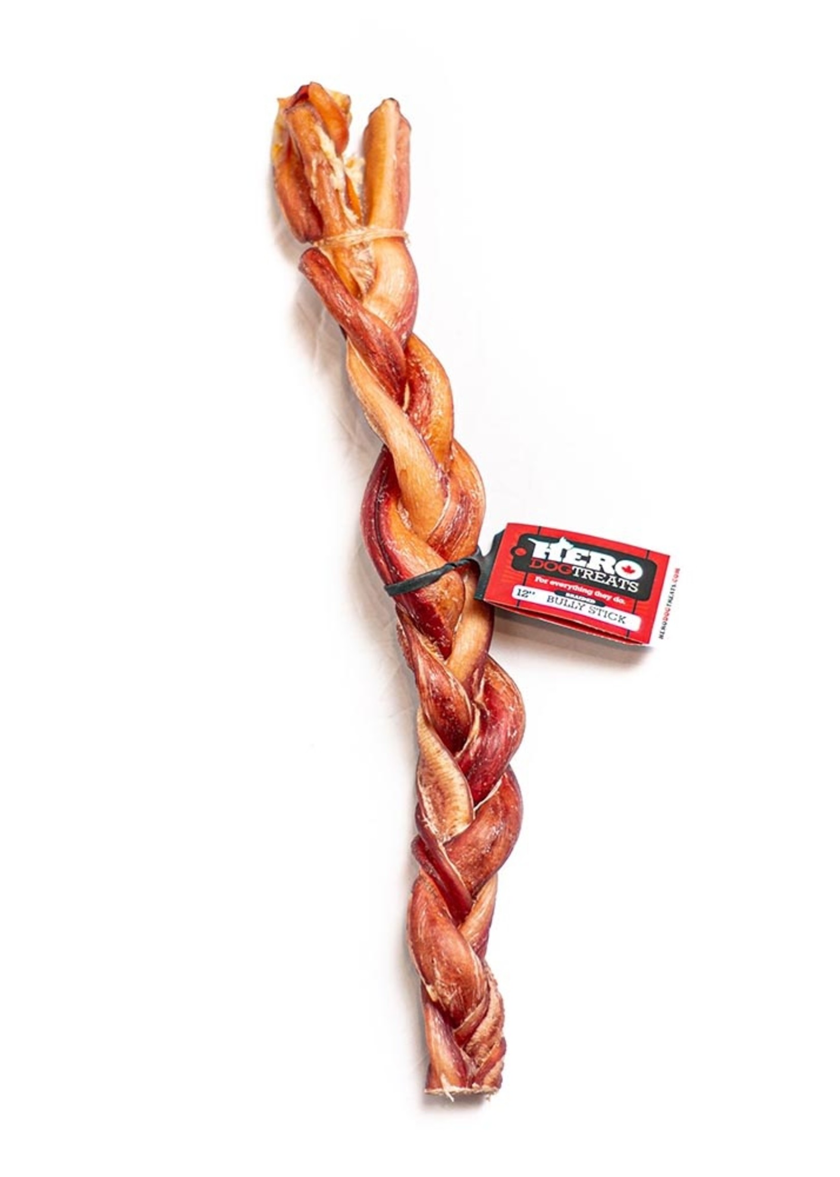 HERO Bully Stick Braided 12in