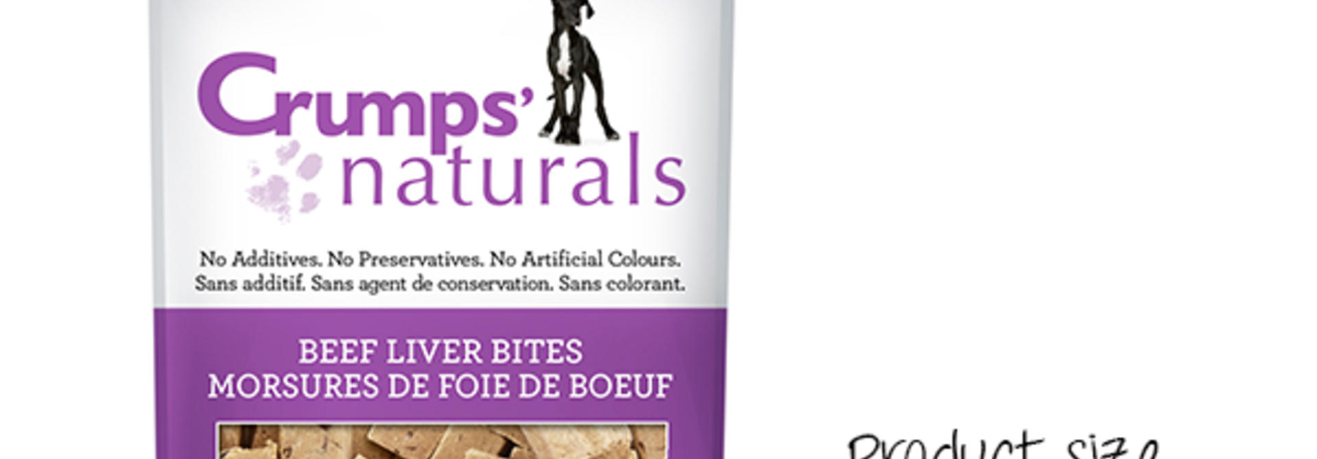 Crumps' Naturals Beef Liver Bites 2.3oz