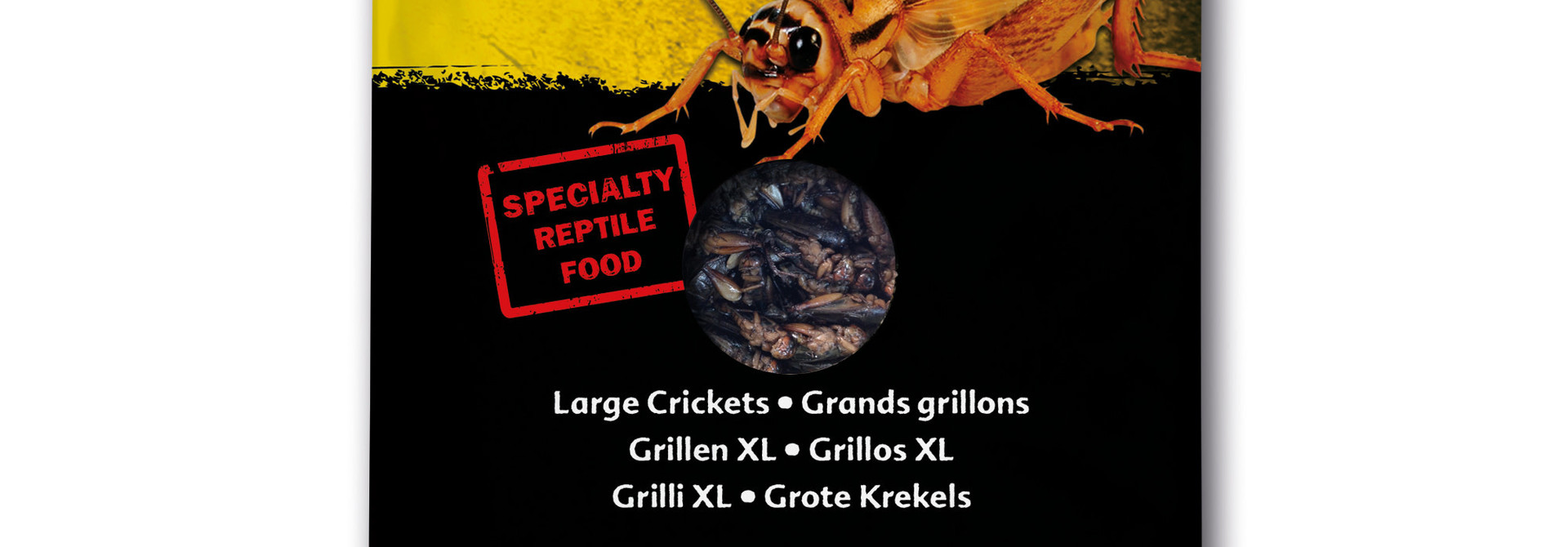 EX Reptile Food, Crickets XL ,15g