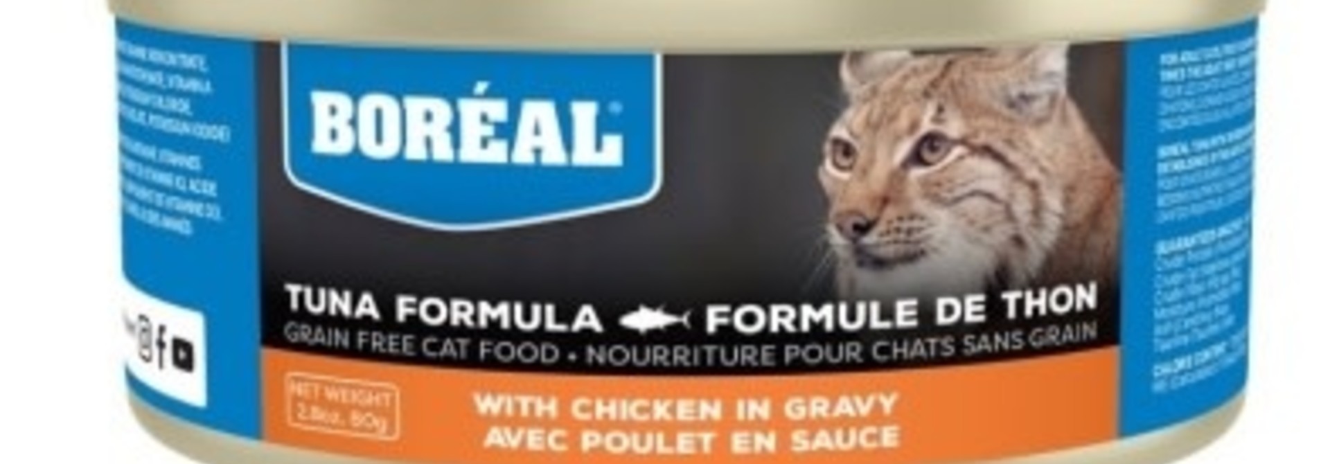 Boreal Tuna with Chicken in Gravy 156gr