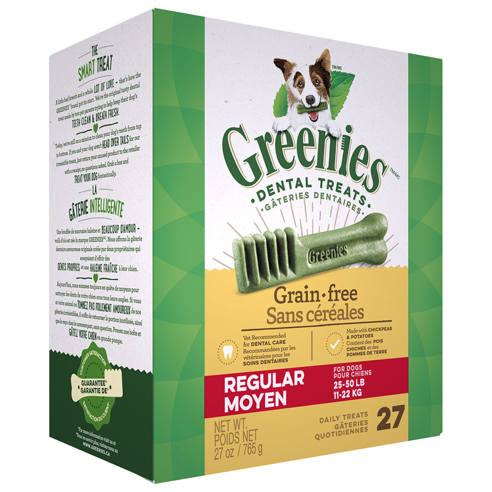 Greenies Greenies Grain Free Tub Pack 27/Reg 27OZ