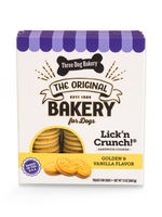 Three Dog Bakery Lick'n Crunch Cookies Golden&Vanilla 13 oz