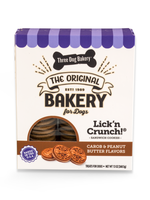 Three Dog Bakery Three Dog Bakery Lick'n Crunch Cookies Carob&PntButter 13 oz