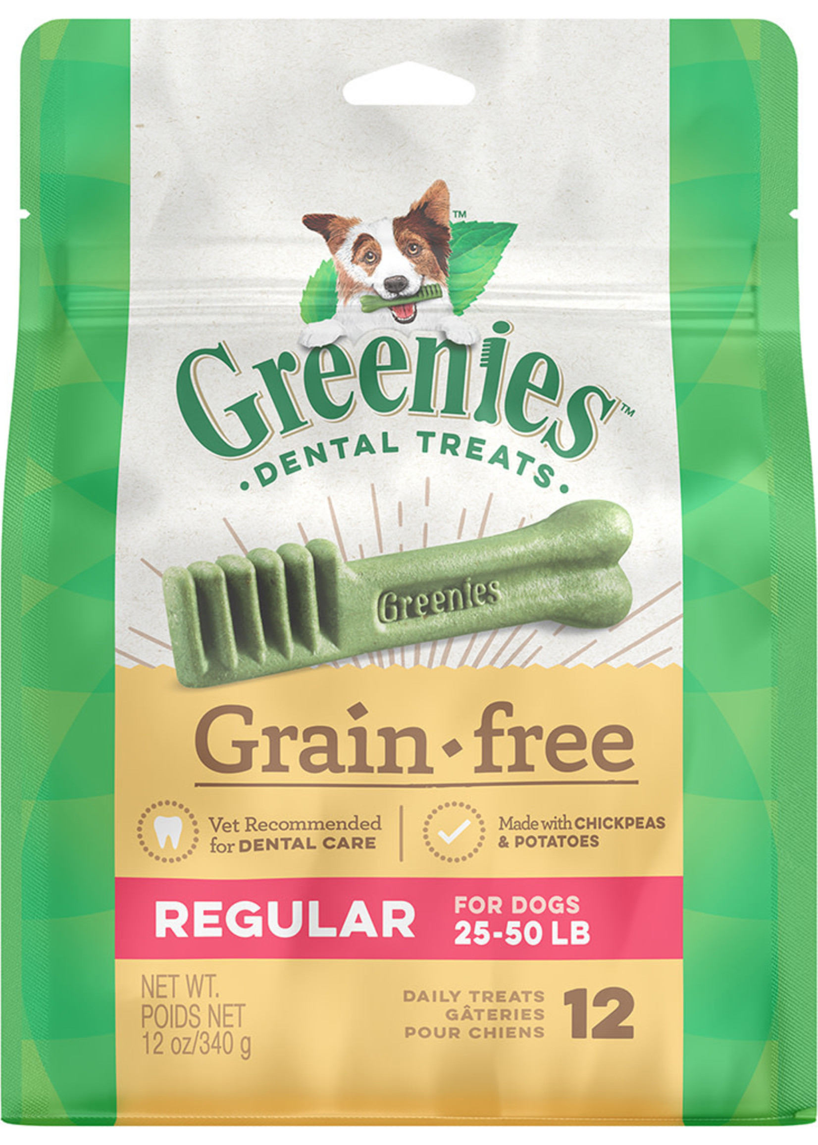 Greenies Grain Free Regular 12CT / 12OZ
