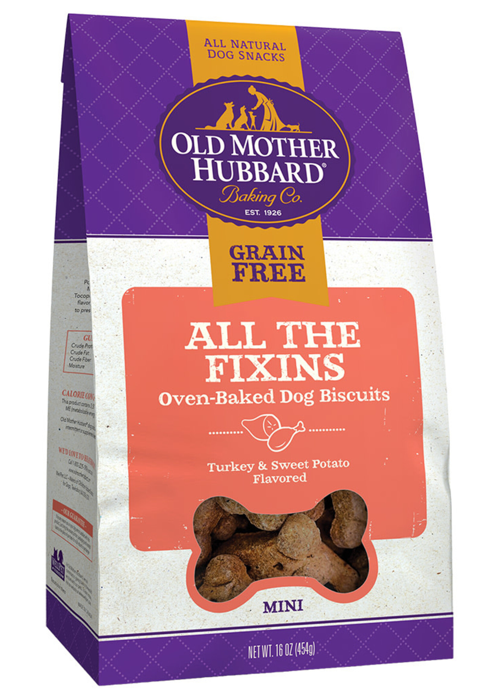Old Mother Hubbard Grain Free All The Fixins' / Mini 16OZ