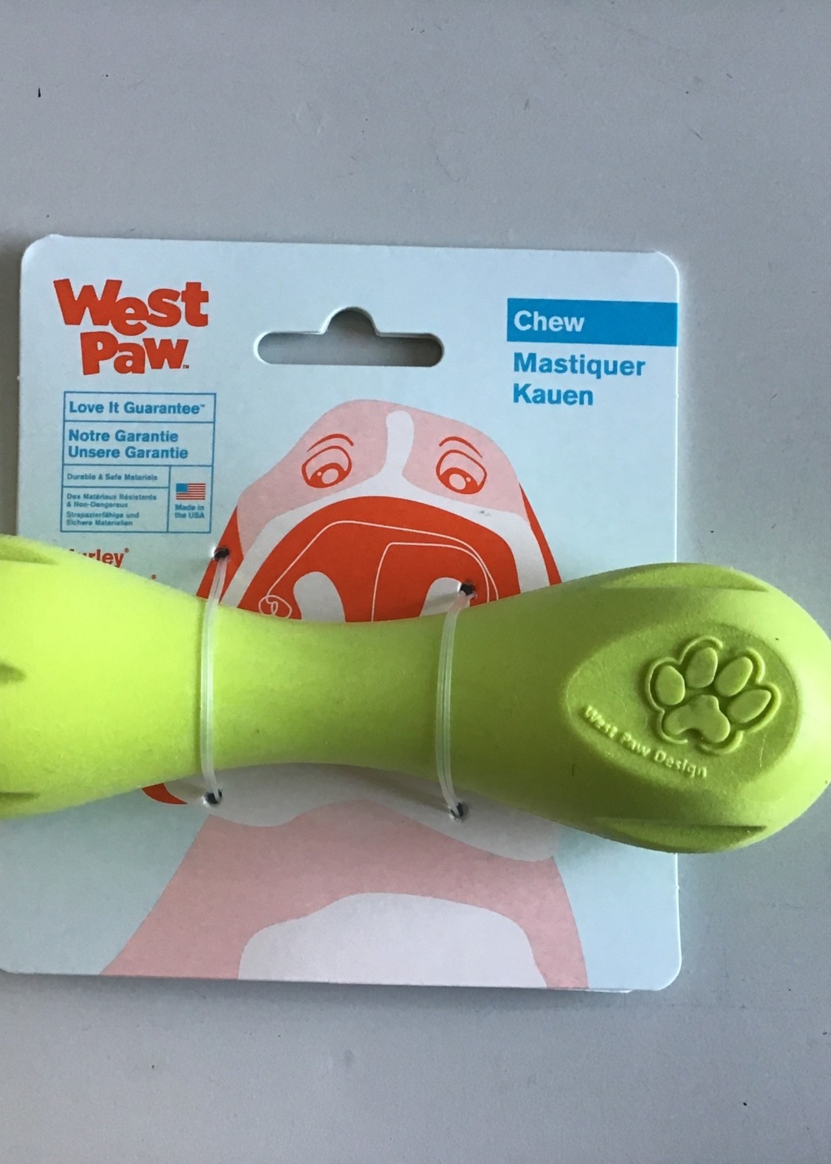 West Paw Hurley Small 6” Green