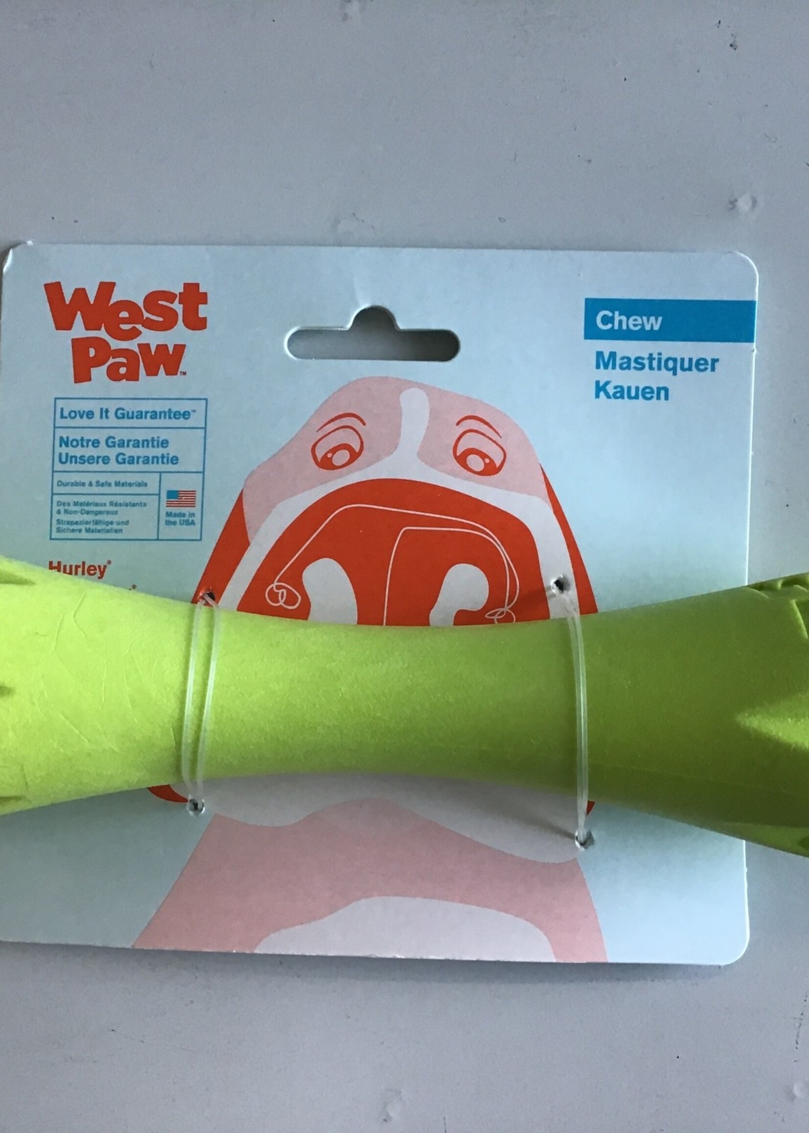 West Paw Hurley Large 8.5” Green