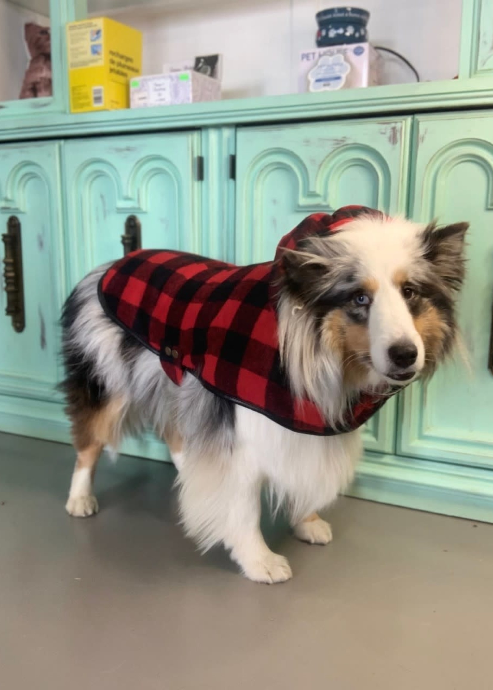 Doggie-Q Red Lumberjacket