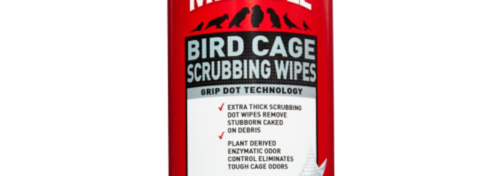 Bird Cage Scrubbing Wipes 30 ct