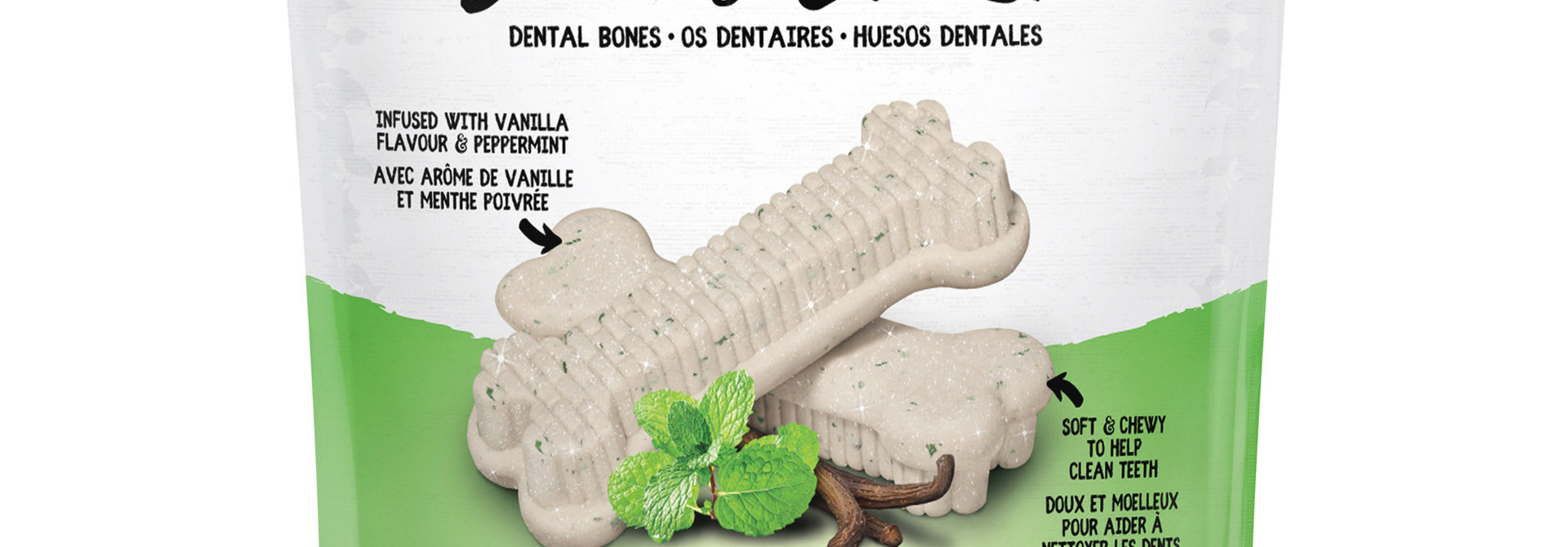 Smart Brush Bones for Dogs – 6 pack – 174 g (6.4 oz)