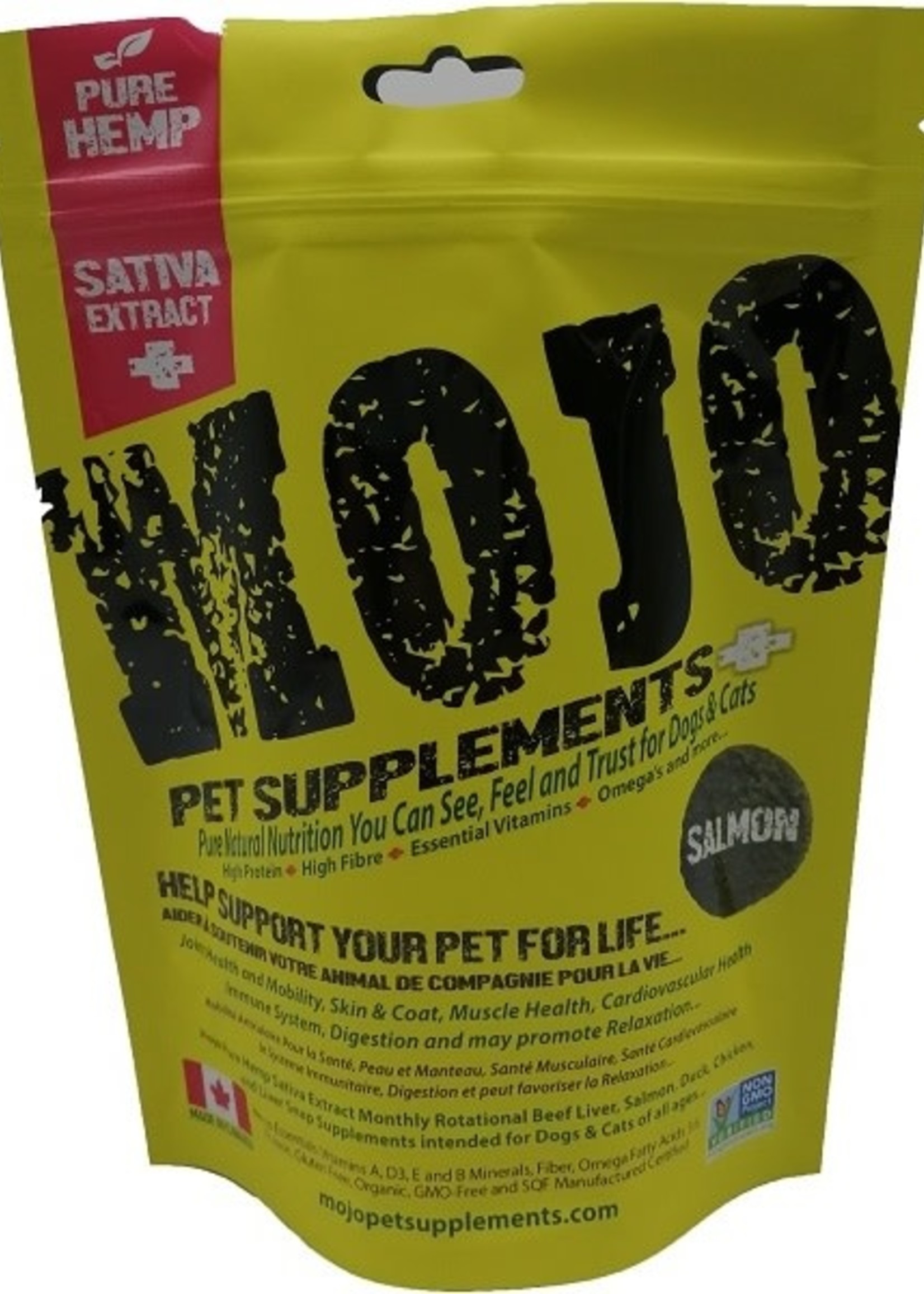Mojo Mojo Supplements Salmon w/ Hemp Sativa Oil