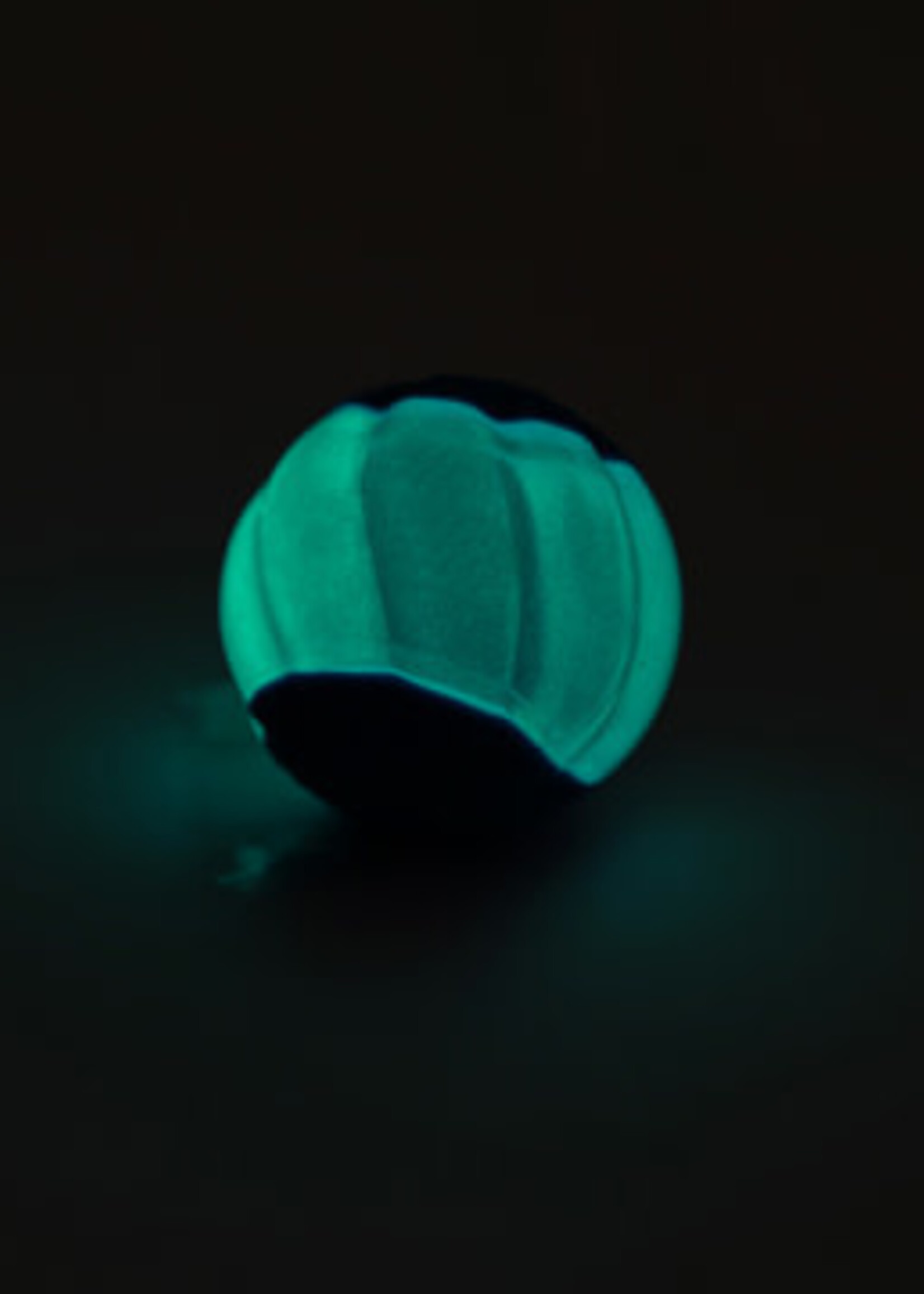 Duo Ball 6.3cm w/ squeaker & Glow - 2pk
