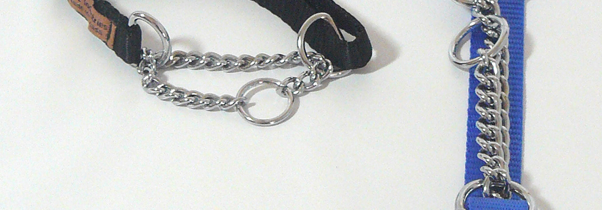 Adjustable Martingale Collar - Black Pink 18" - 23"