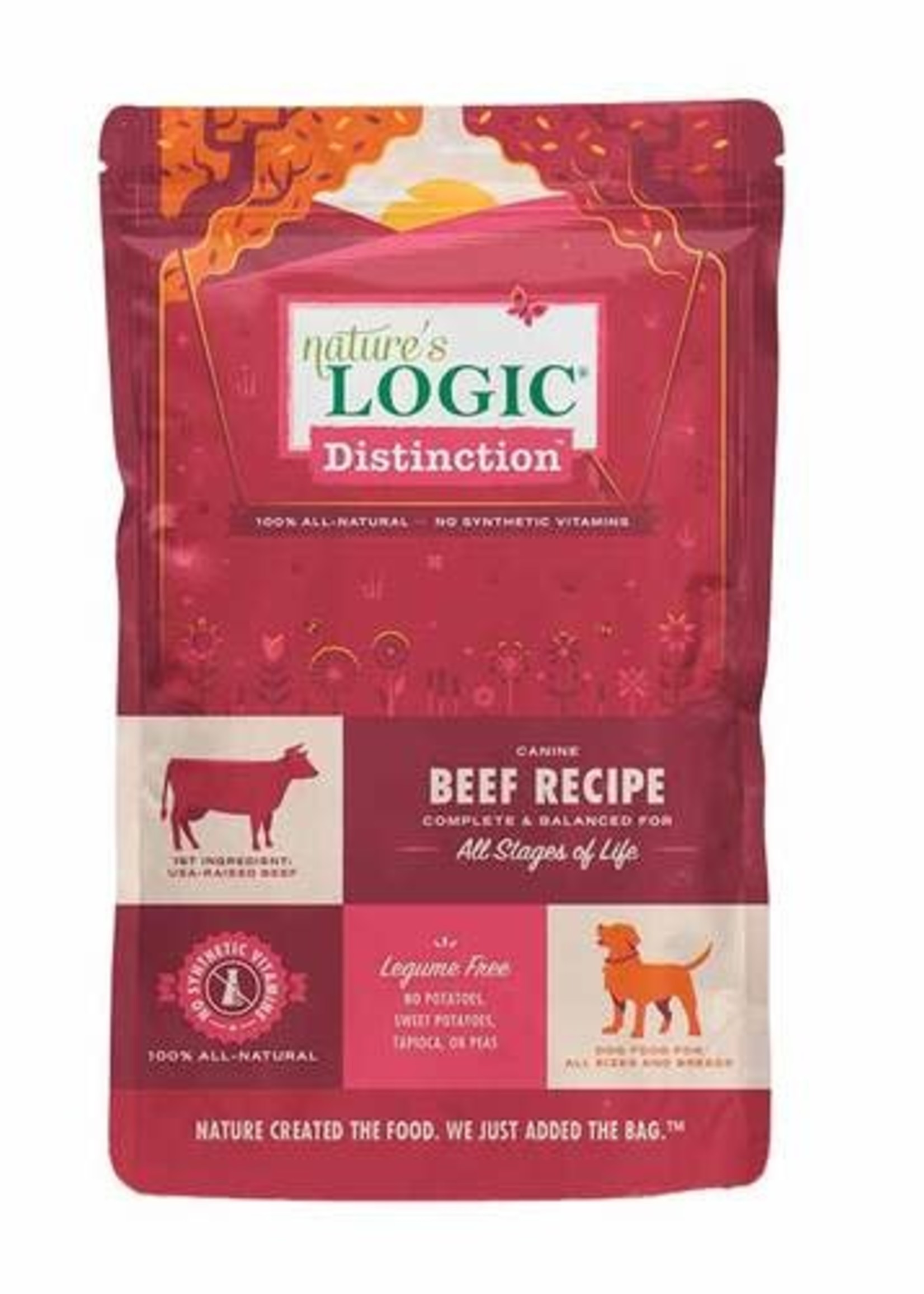Nature's Logic Distinction Dog Food - Beef - 24lb - Special Order