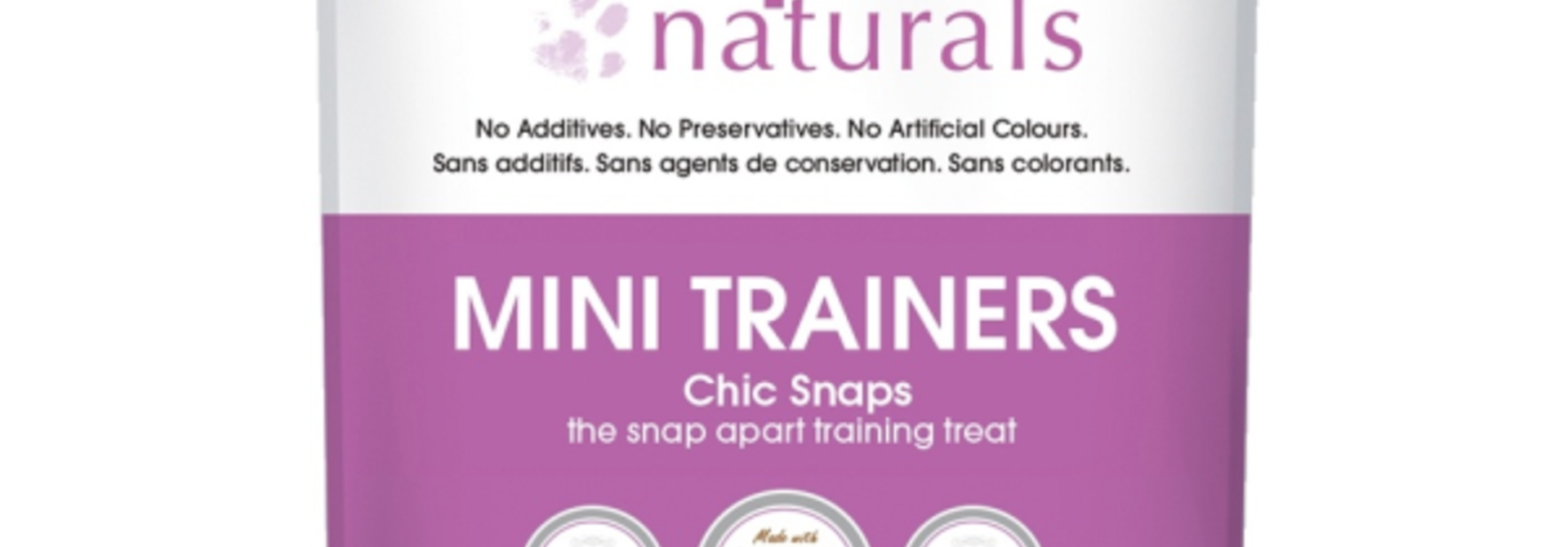 Crumps' Dog Mini Trainiers Chic Snaps 4.2oz