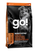 Petcurean Go! GO! Sensitivities LID  GF Venison 22LB