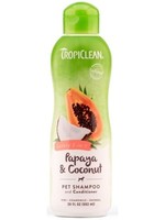 TropiClean 2-in-1 Shampoo & Conditioner Papaya & Coconut 20 oz