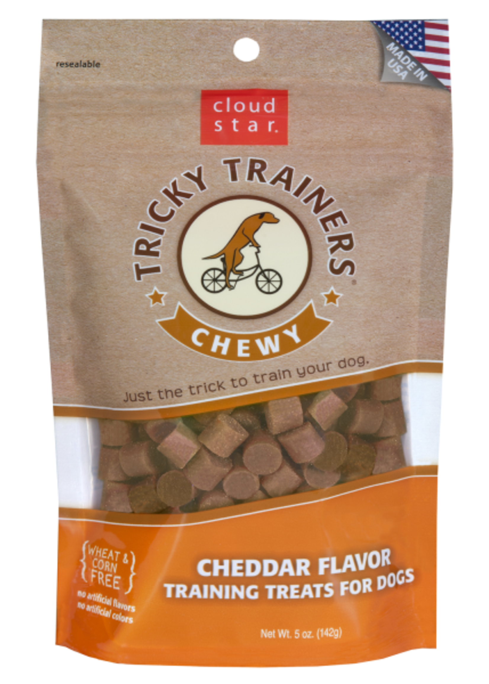 Cloud Star Chewy - Tricky Trainers - Cheddar
