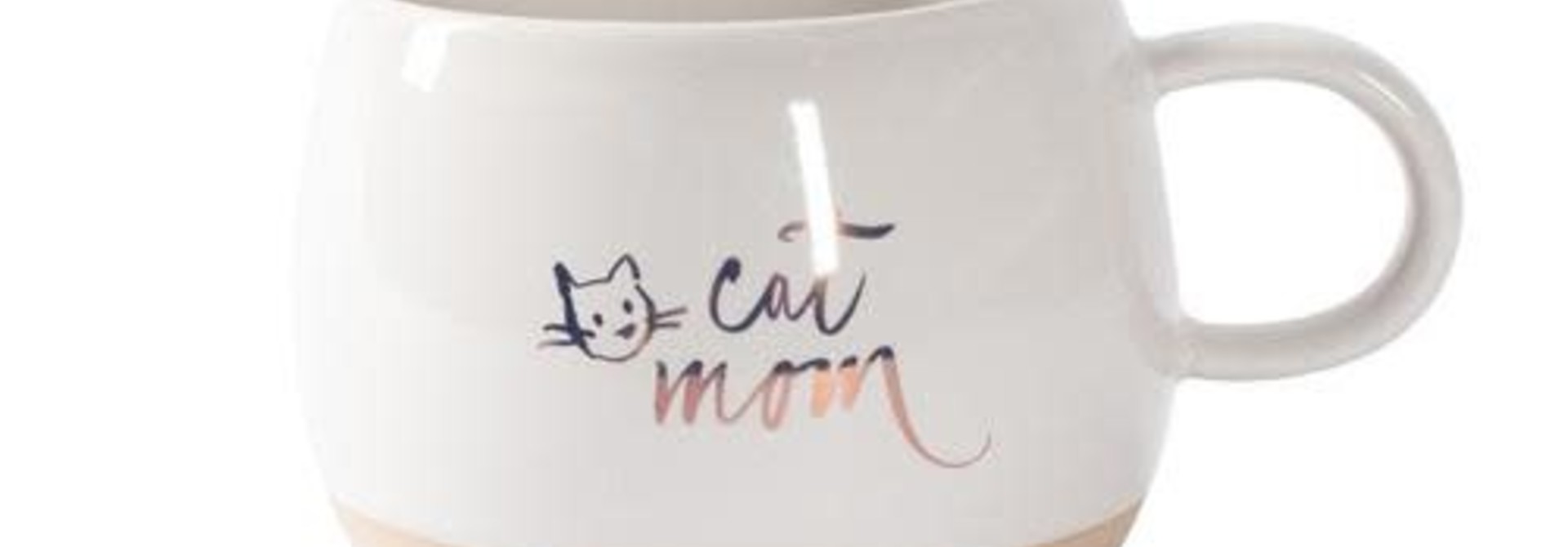Organic Mug: Cat Mom